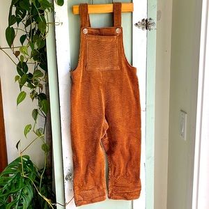 Corduroy overalls